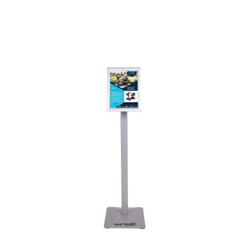 Vive Health Sign Stand, Silver