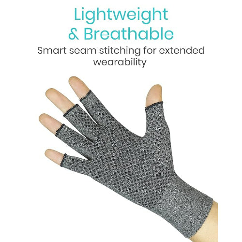 Vive Health Arthritis Gloves, Gray