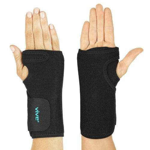 Vivehealth stabilizing wrist brace, black neoprene color