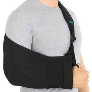 Vive Health Arm Sling with Mesh Pockets, Reversible, Padded, Thumb Loop