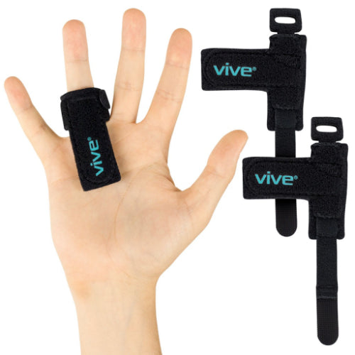 Vive Health Trigger Finger Splint, Black