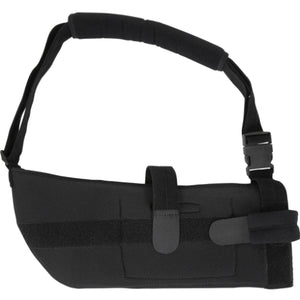 Vive Health Shoulder Abduction Sling with Mesh Pockets, Left/Right, Black