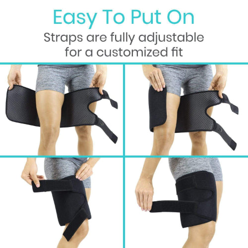 Vive Health Thigh Support Brace, Pack of 2