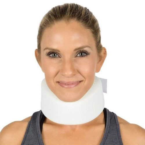 Vive Health Cervical Collar Neck Brace Thin for Pain Relief and Support, Moovkart