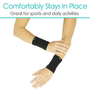 Vive Health Wrist Sleeves, Small, Black Hover