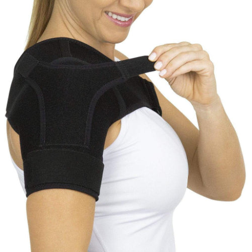 Vive Health Shoulder Support Brace, Large, Black