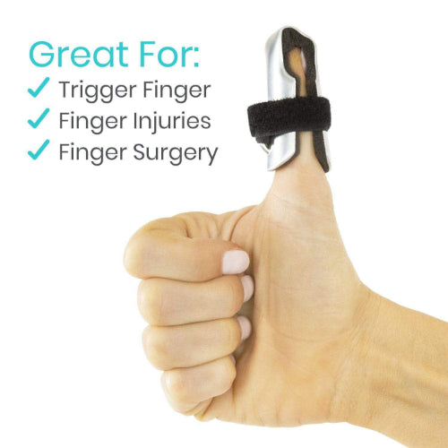 Vive Health Aluminum Finger Splints, 3 Pack