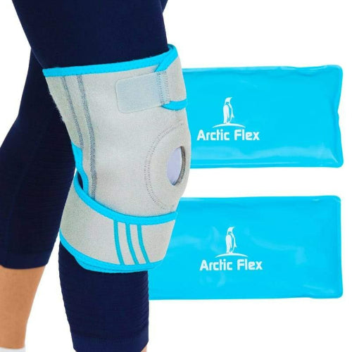 Gray Vive Health Standard Knee Ice Wrap for cold therapy