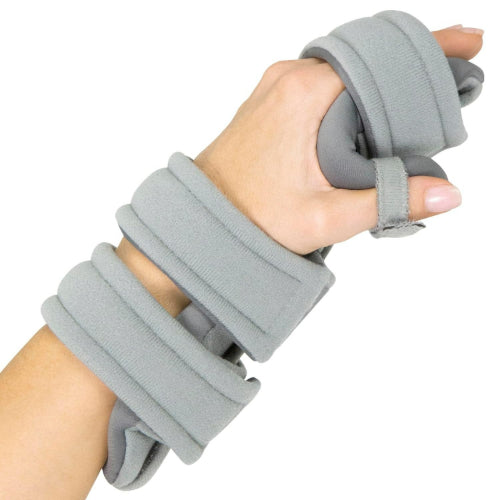 Grey Vive Health Hand and Wrist Immobilizer for injury support