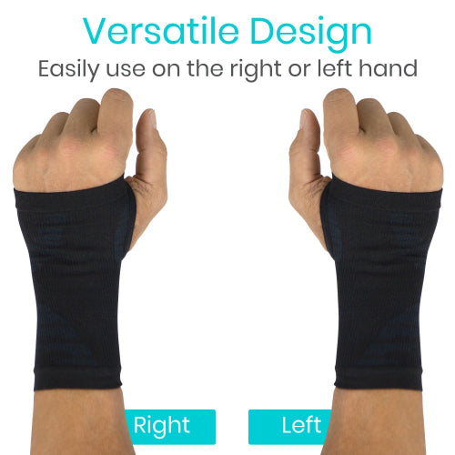 Vive Health Wrist Compression Sleeve, Black