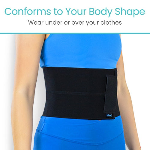 Vive Health Bariatric Abdominal Binder 2 Panel for Targeted Support and Comfort