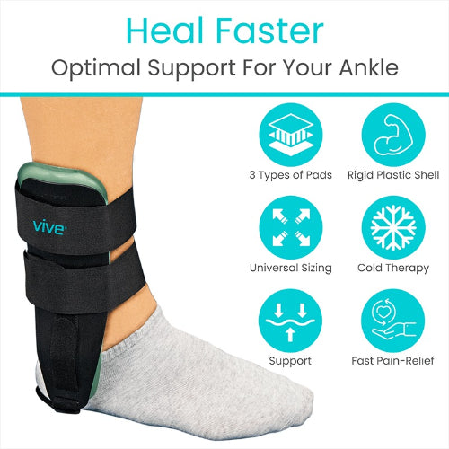 Vive Health Air and Gel Ankle Stirrup for Pain Relief