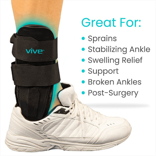 Vive Health Air and Gel Ankle Stirrup for Pain Relief