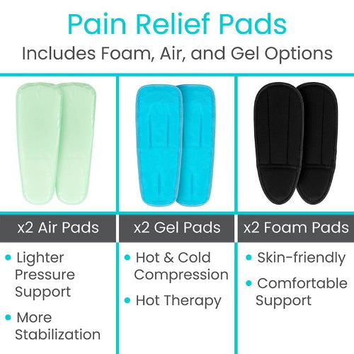 Vive Health Air and Gel Ankle Stirrup for Pain Relief