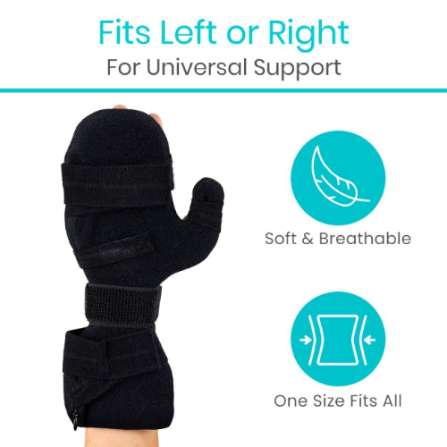 Vive Health Resting Hand Splint, Black