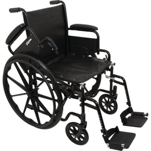 ProBasics K1 Lightweight Wheelchair, 16 x 16 Inches Seat