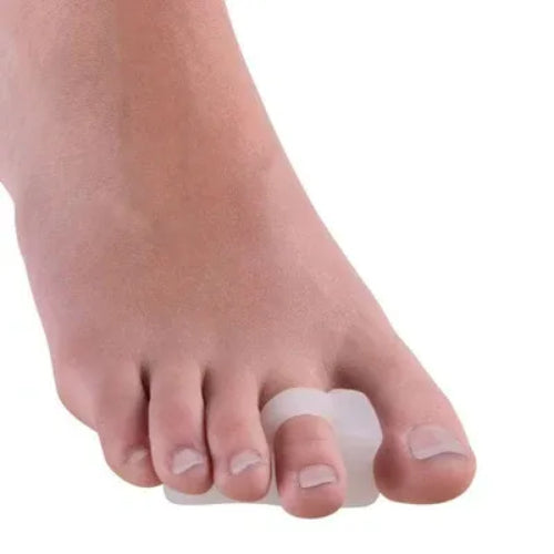 PediFix Visco-GEL ToeCoach Spacers, Right for bunion relief, hammer toe cushion, and toe alignment.Perfect for comfort and support, Moovkart.