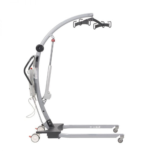 Drive Medical GRAVIS Manual Base Floor Lift with 600 lbs Capacity for Safe and Efficient Patient Transfers, Moovkart