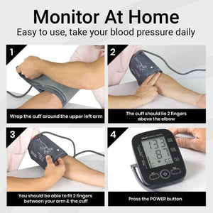 Vive Health Blood Pressure Monitor, Model A Hover