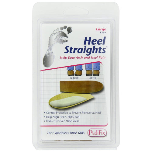 PediFix Heel Straights, Large, Pair