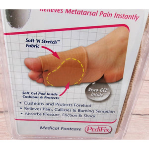 Pedifix Visco-GEL Ball-of-Foot Protection Sleeve, Large, Right Hover