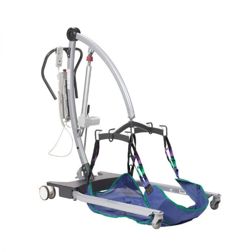 Drive Medical GRAVIS Manual Base Floor Lift, 600 Lbs Weight Capacity