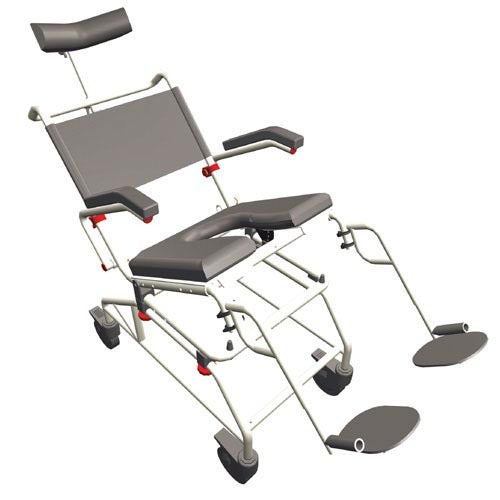 ProBasics ShowerBuddy Roll-In Shower Chair with Tilt – Adjustable, Corrosion-Resistant & Secure for Safe Bathing, Moovkart.