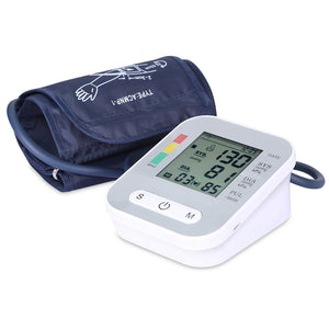 Generic Digital Arm Blood Pressure Monitor LCD Digital Heart Beat BP Gauge Health Test with Voice